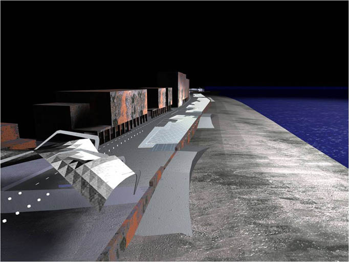 Rearrangement of the Marginal in Sesimbra - Antonio Barreiros Ferreira | Tetractys Arquitectos - Designs | Culture and Recreation