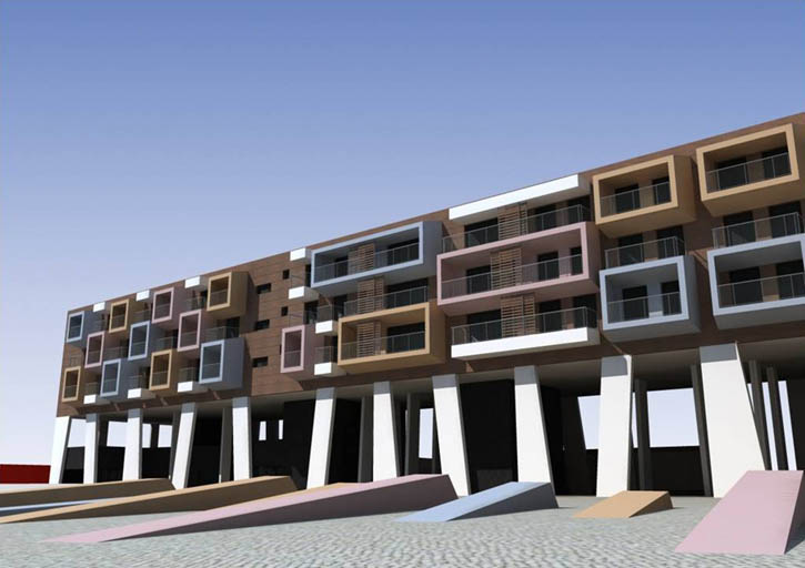 New Alcobaça, Anchor Building - Antonio Barreiros Ferreira | Tetractys Arquitectos - Designs | Residential
