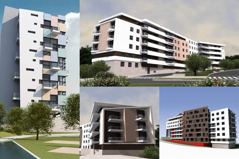 New Alcobaça, Central Plaza - Antonio Barreiros Ferreira | Tetractys Arquitectos - Designs | Residential