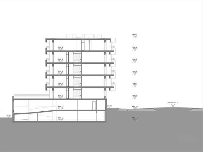 New Alcobaça, Central Plaza - Antonio Barreiros Ferreira | Tetractys Arquitectos - Designs | Residential