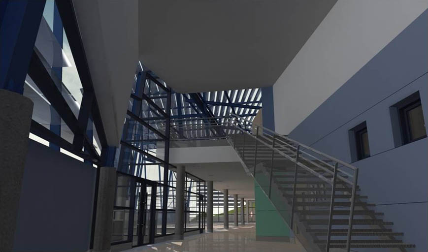 Monte da Caparica'S Highschool - Antonio Barreiros Ferreira | Tetractys Arquitectos - Designs | Selected