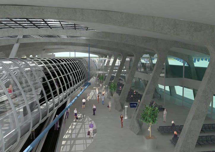 Lisbon's New Airport - Antonio Barreiros Ferreira | Tetractys Arquitectos - Designs | Selected