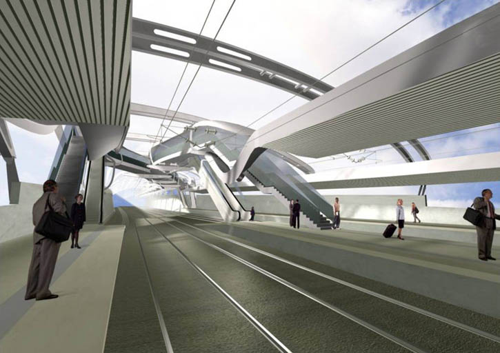 Roma/Areeiro Station - Antonio Barreiros Ferreira | Tetractys Arquitectos - Designs | Selected