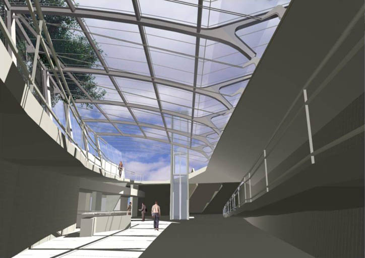 Roma/Areeiro Station - Antonio Barreiros Ferreira | Tetractys Arquitectos - Designs | Selected