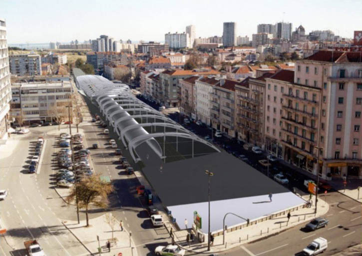 Roma/Areeiro Station - Antonio Barreiros Ferreira | Tetractys Arquitectos - Designs | Selected