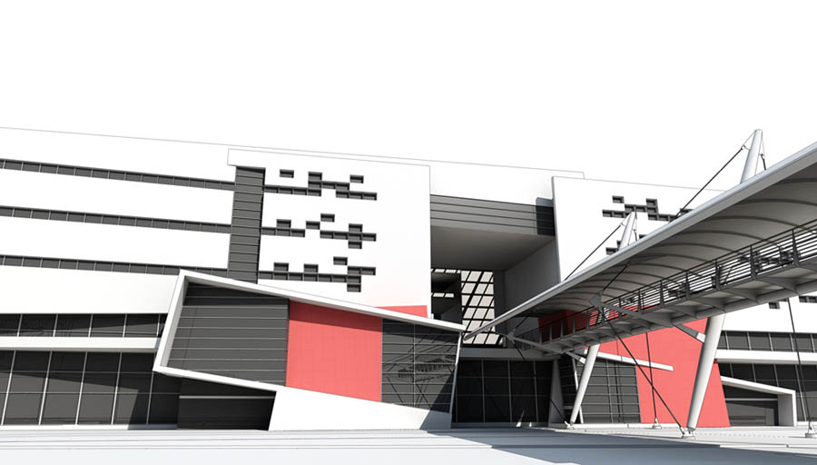 Povoa de Santa Iria Road-rail Multimodal Transport Interface - Antonio Barreiros Ferreira | Tetractys Arquitectos - Designs | Transport