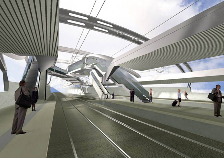 Roma/Areeiro Station - Antonio Barreiros Ferreira | Tetractys Arquitectos - Designs | Transport