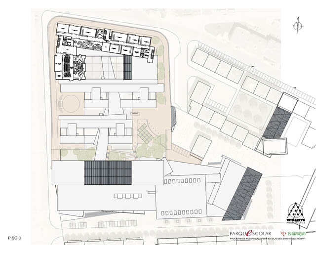 Vialonga 2/3B-Highschool I - Antonio Barreiros Ferreira | Tetractys Arquitectos - Designs | Urban Design