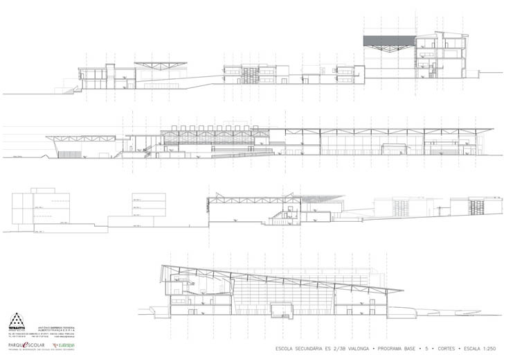 Vialonga 2/3B-Highschool I - Antonio Barreiros Ferreira | Tetractys Arquitectos - Designs | Urban Design