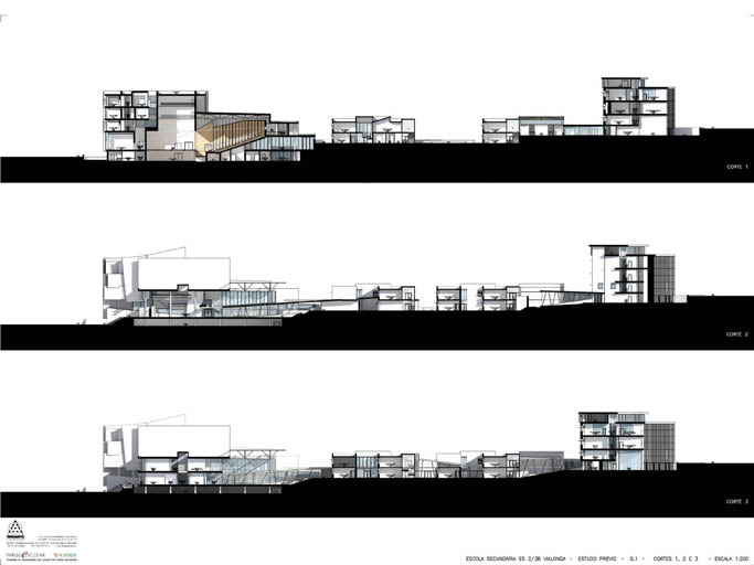 Vialonga 2/3B-Highschool II - Antonio Barreiros Ferreira | Tetractys Arquitectos - Designs | Urban Design