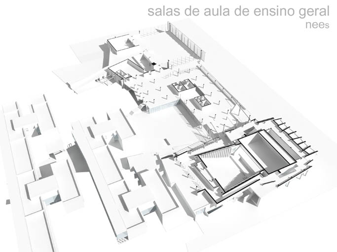 Vialonga 2/3B-Highschool II - Antonio Barreiros Ferreira | Tetractys Arquitectos - Designs | Urban Design