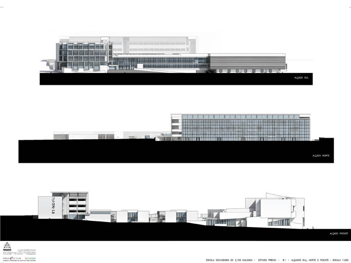 Vialonga 2/3B-Highschool II - Antonio Barreiros Ferreira | Tetractys Arquitectos - Designs | Urban Design