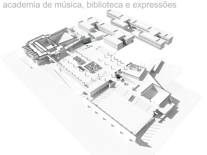 Vialonga 2/3B-Highschool II - Antonio Barreiros Ferreira | Tetractys Arquitectos - Designs | Urban Design