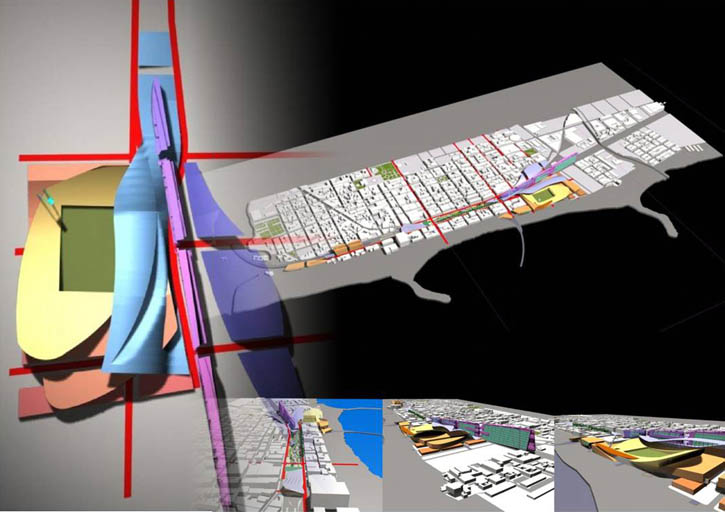 Lowering of the traversing route in Espinho - Antonio Barreiros Ferreira | Tetractys Arquitectos - Designs | Urban Design