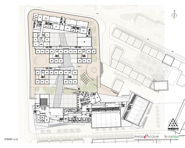 Vialonga 2/3B-Highschool I - Antonio Barreiros Ferreira | Tetractys Arquitectos - Designs | Urban Equipments