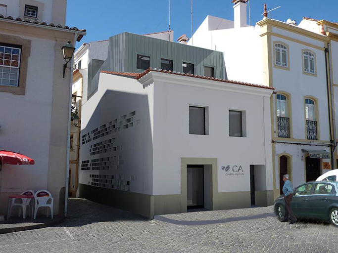 CA Castelo de Vide - António Barreiros Ferreira | Tetractys Arquitectos - Projetos | Comércio e Serviços