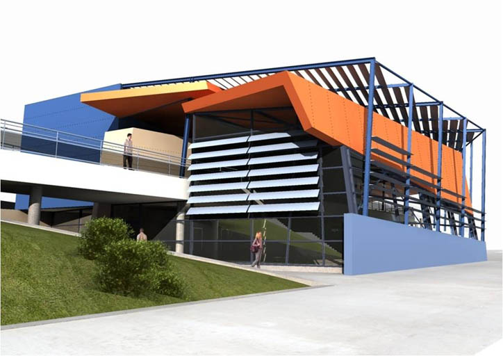 Escola Secundária do Monte da Caparica - António Barreiros Ferreira | Tetractys Arquitectos - Projetos | Equipamentos