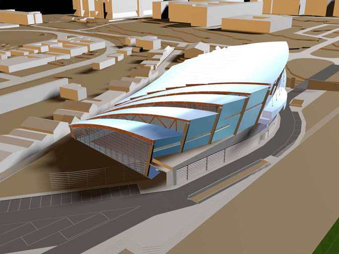 Piscina do Estádio Universitário de Lisboa - António Barreiros Ferreira | Tetractys Arquitectos - Projetos | Equipamentos
