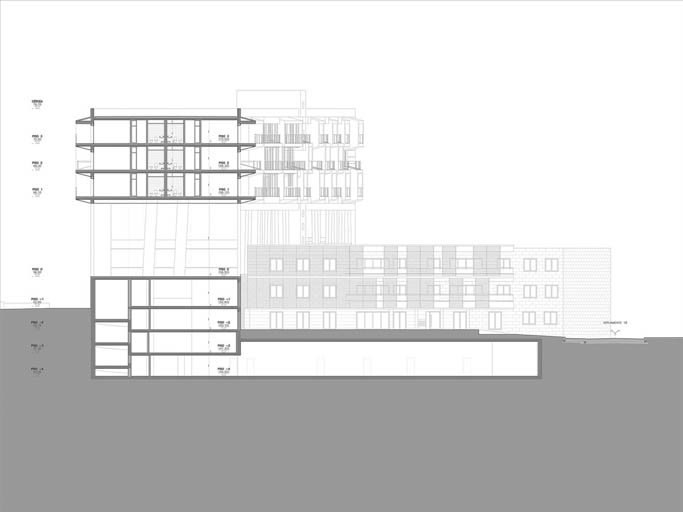 Nova Alcobaça, Edifício Âncora - António Barreiros Ferreira | Tetractys Arquitectos - Projetos | Habitação