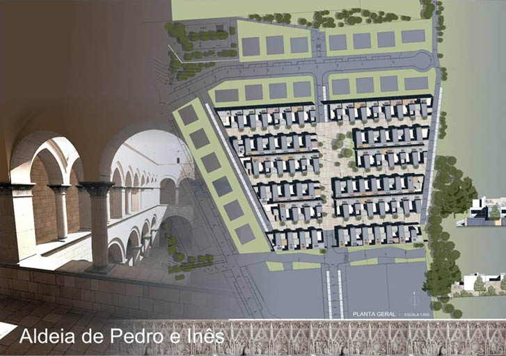 Nova Alcobaça, Aldeia Pedro e Inês - António Barreiros Ferreira | Tetractys Arquitectos - Projetos | Habitação
