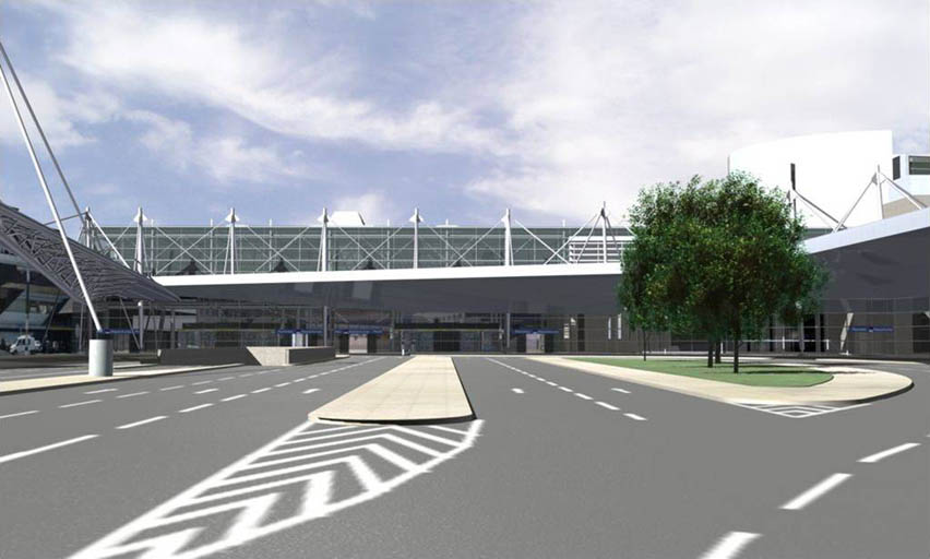 Aeroporto de Lisboa, novo Curb-Side de Partidas - António Barreiros Ferreira | Tetractys Arquitectos - Projetos | Mobilidade