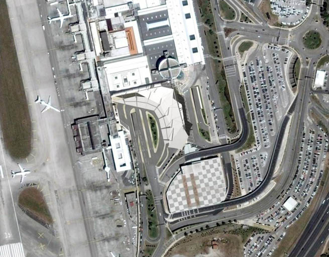 Aeroporto de Lisboa, novo Curb-Side de Partidas - António Barreiros Ferreira | Tetractys Arquitectos - Projetos | Mobilidade