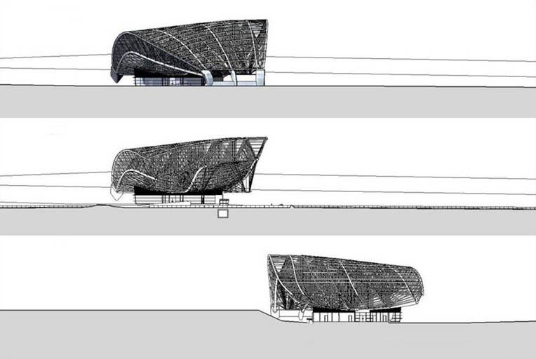 Praça de Portagem A2 Sul - António Barreiros Ferreira | Tetractys Arquitectos - Projetos | Mobilidade