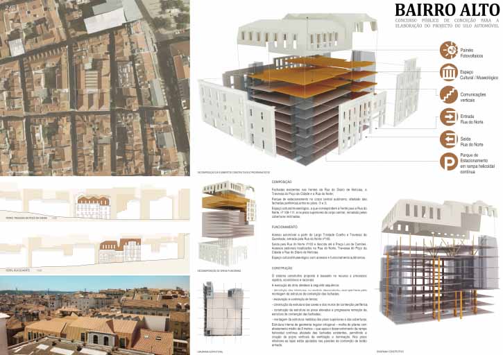 Silo do Bairro Alto - António Barreiros Ferreira | Tetractys Arquitectos - Projetos | Mobilidade