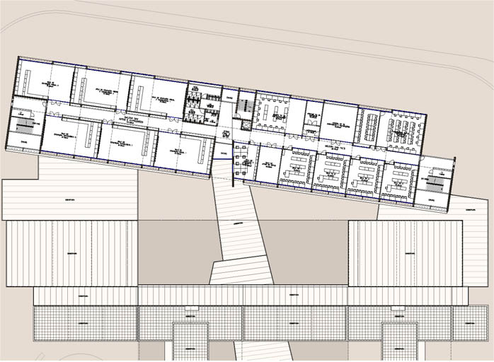 Escola Secundária 2/3B Vialonga II - António Barreiros Ferreira | Tetractys Arquitectos - Projetos | Projeto Urbano