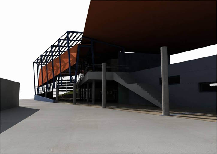 Escola Secundária do Monte da Caparica - António Barreiros Ferreira | Tetractys Arquitectos - Projetos | Selecionados